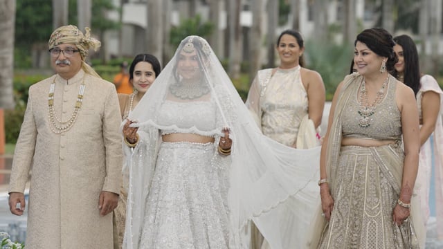 Still from Numa & Govinda next day edit by Happy Soul Films, Toronto wedding videographers