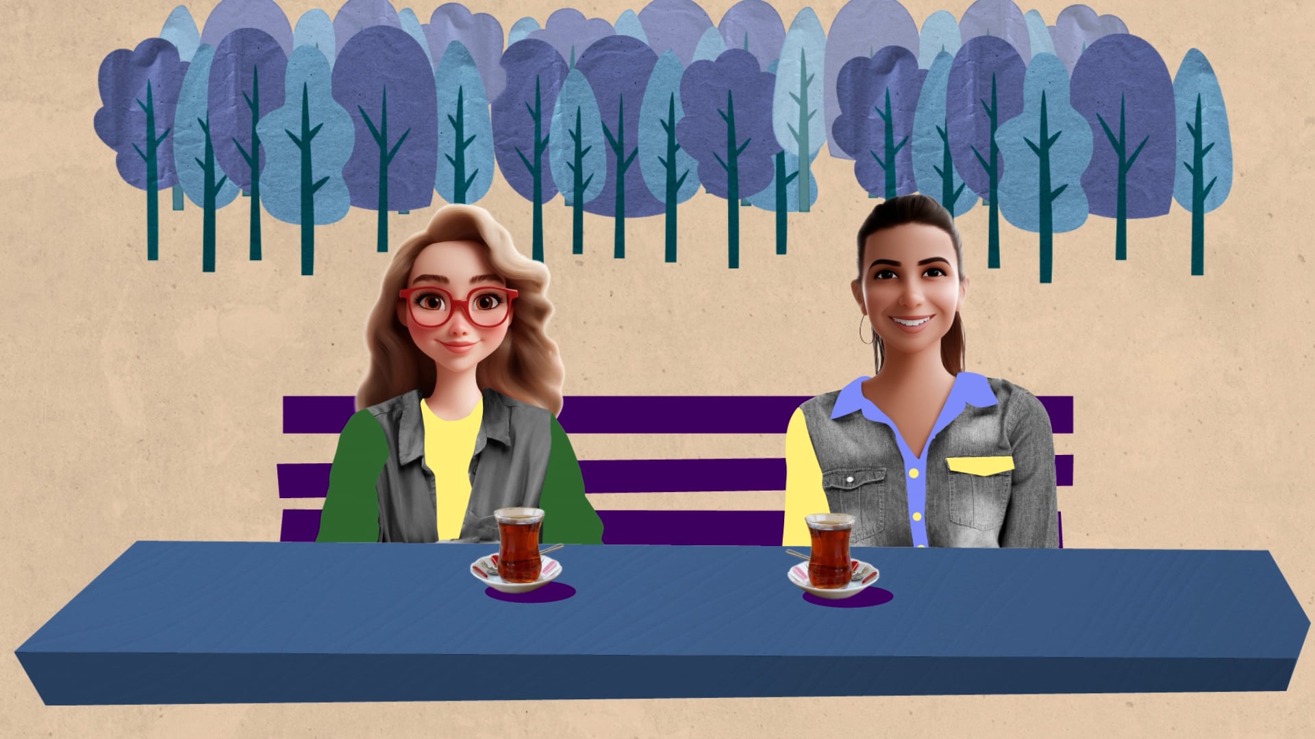 Blueberry Sisters Hikayesi Animasyonu