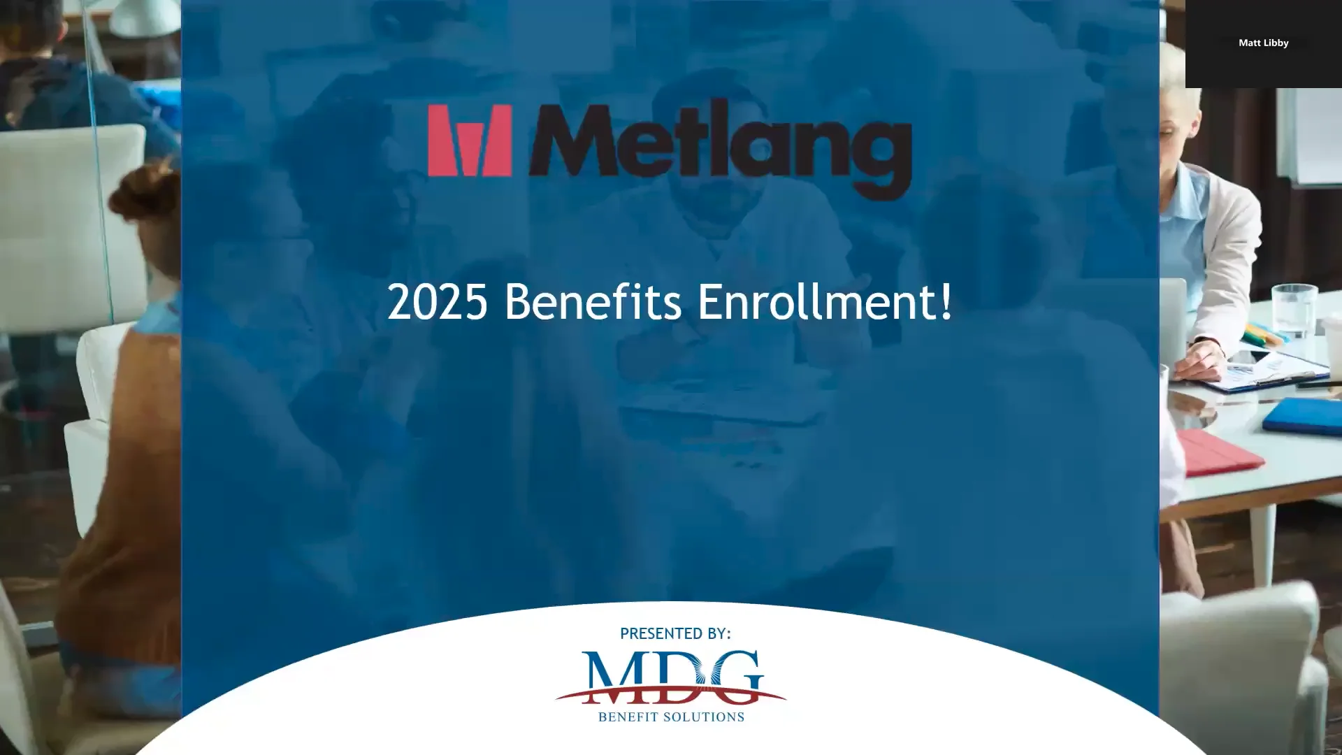 Metlang Aetna 2025 Open Enrollment