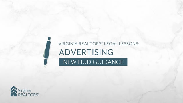 HUD Guidance on Advertising