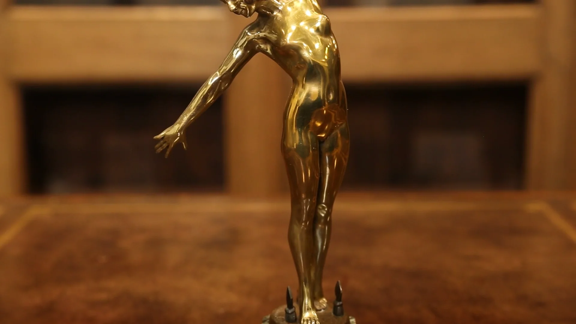 Rare Art Deco Bronze Sculpture of Rare Art Deco Bronze Sculpture of