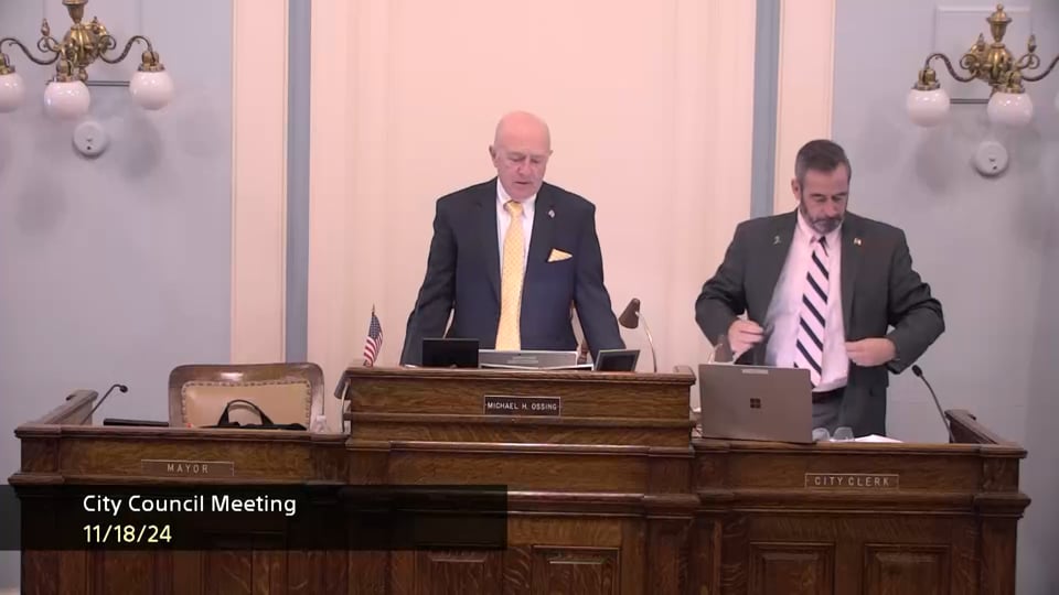 City Council - November 18th, 2024