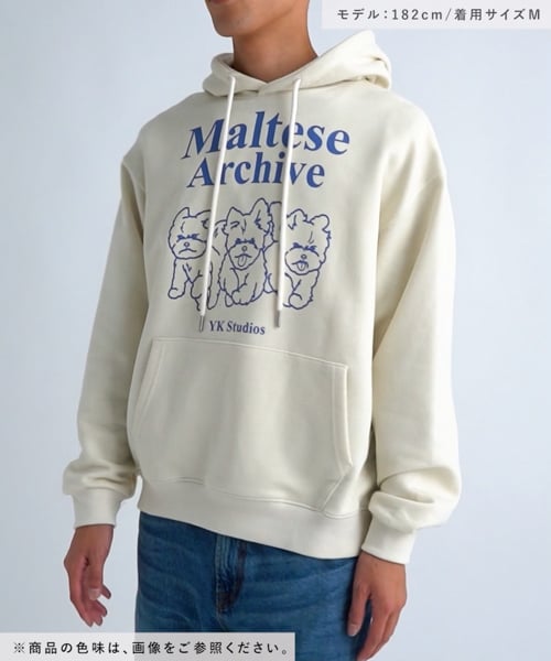 【WAIKEI】マルチーズ&チーズキャットフーディー ２色 マルチーズ＆チーズキャットフーディー - WaiKei | 60% - アジア