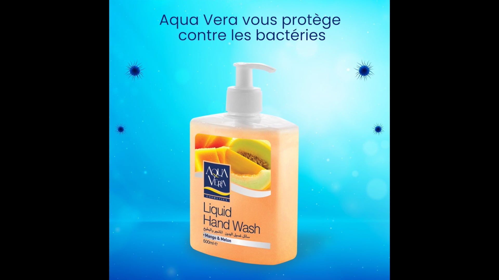 Aquavera Animation - Anti bacteria