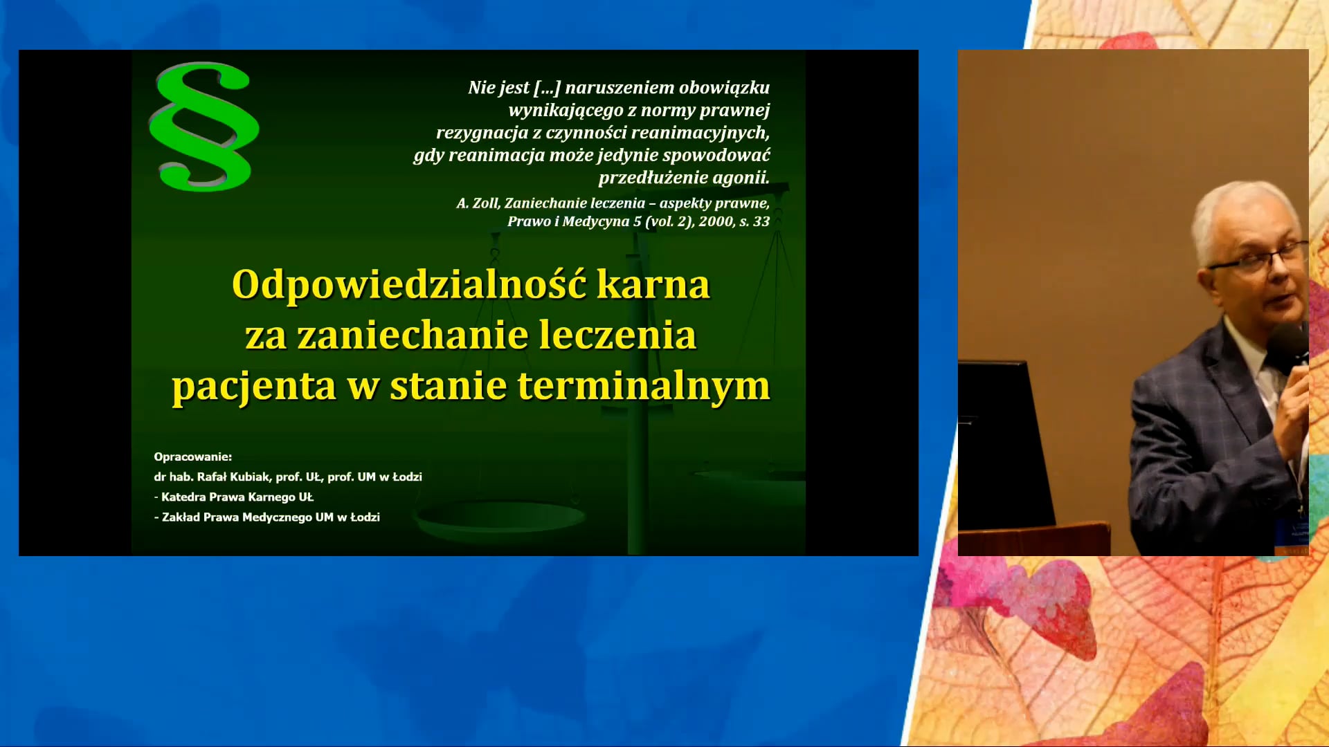 Grafika VOD dla Odpowiedzialność karna lekarza za zaniechanie leczenia pacjenta w stanie terminalnym