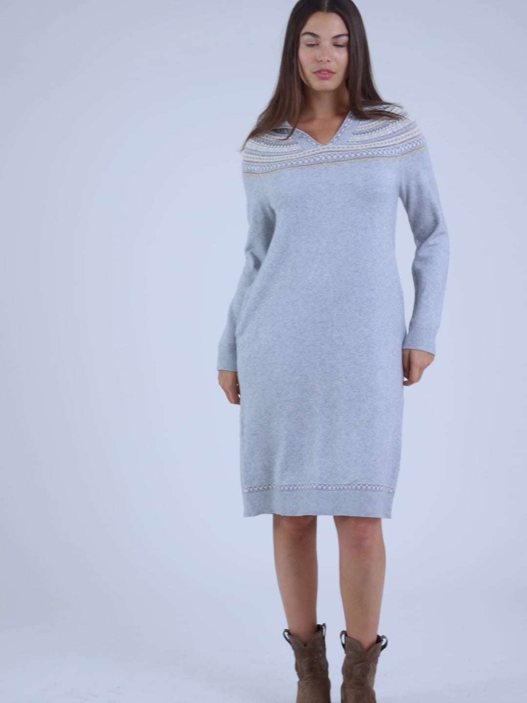 JUMP & ONOT,349.9000,שמלת סריג עיטור לורקס,in-stock