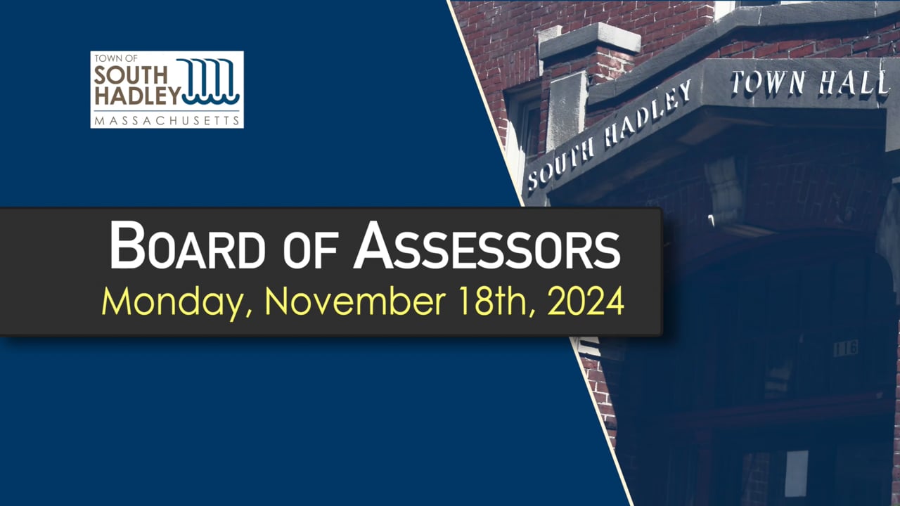 Board of Assessors: 11/18/2024