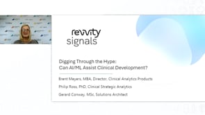 Watch Digging through the hype: Can AI/ML Assist Clinical Development? on Vimeo.