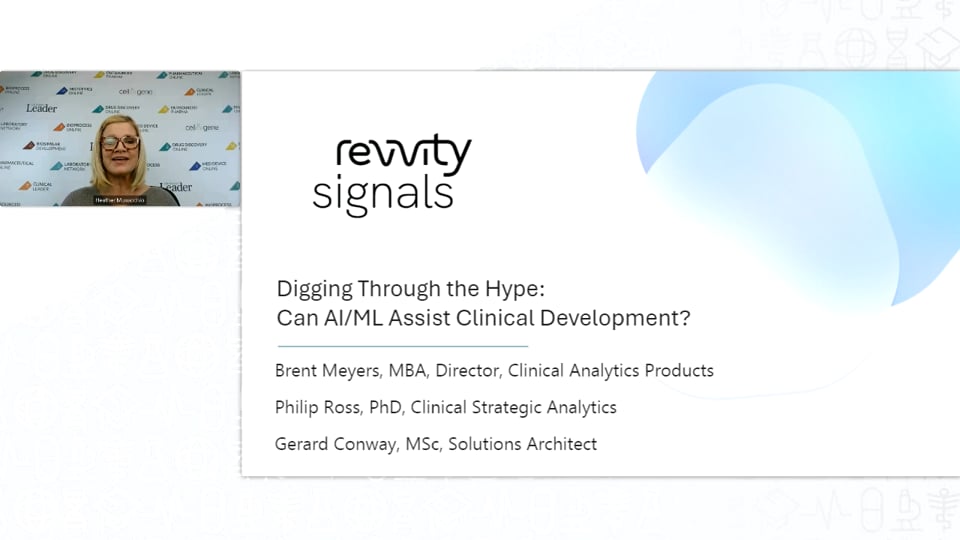 Watch Digging through the hype: Can AI/ML Assist Clinical Development? on Vimeo.