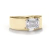 Lab Grown Diamond Emerald-Cut East West Engagement Ring in 14K Yellow Gold &#40;2 ct. tw.&#41;