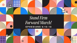 Stand Firm, Forward March!