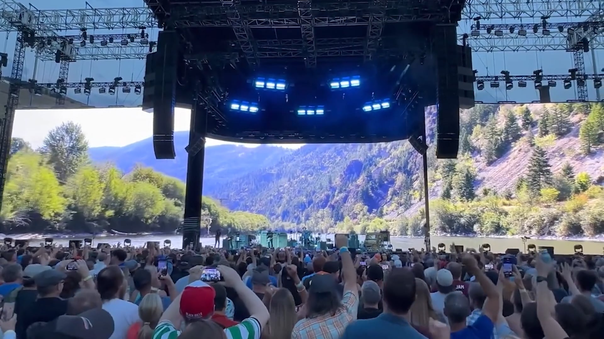Pearl Jam - Cinematic Flyover Missoula Concert 2024