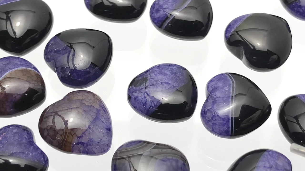 ブラックアゲート ハート 良縁に恵まれる】ブラックアゲート ハート | Y.S.Y24