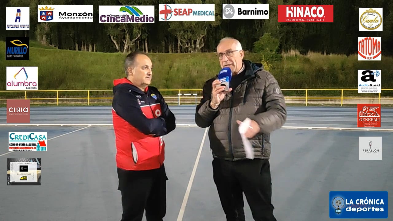 FERNANDO GARCIA  HERBERA  "PHONDY" ENTRENADOR DEL CA HINACO MONZÓN  HACE UN BALANCE DEL CAMPEONATO DE ESPAÑA DE CROSS POR  EQUIPOS EN SEVILLA  Y DEL MOMENTO ACTUAL DEL CLUB