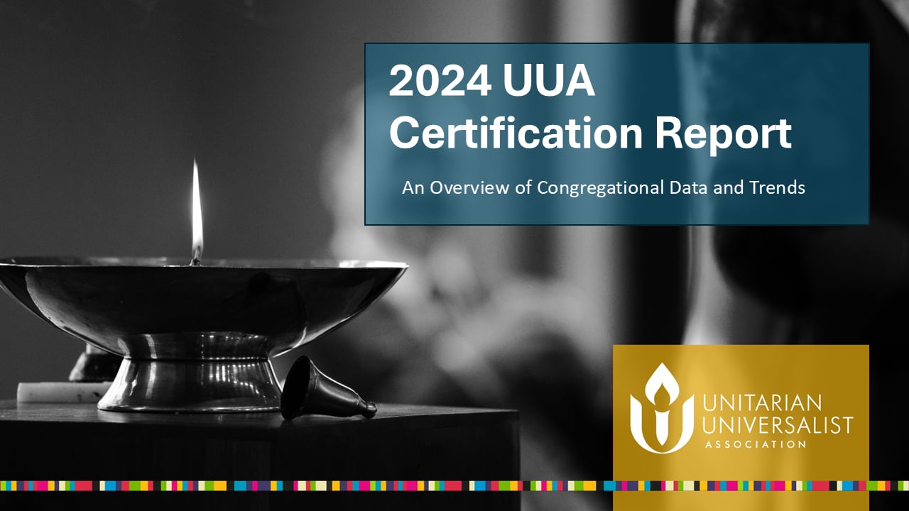 11-19-24 Digging Into Data: A UUA Congregational Data Certification ...