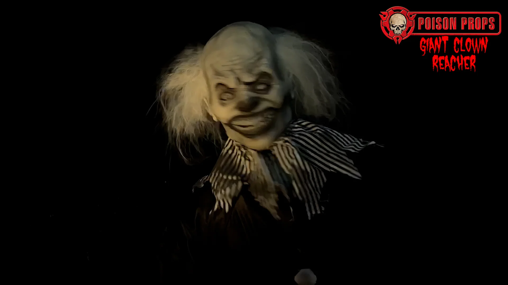 Giant Clown Reacher : Poison Props Animatronic Prop