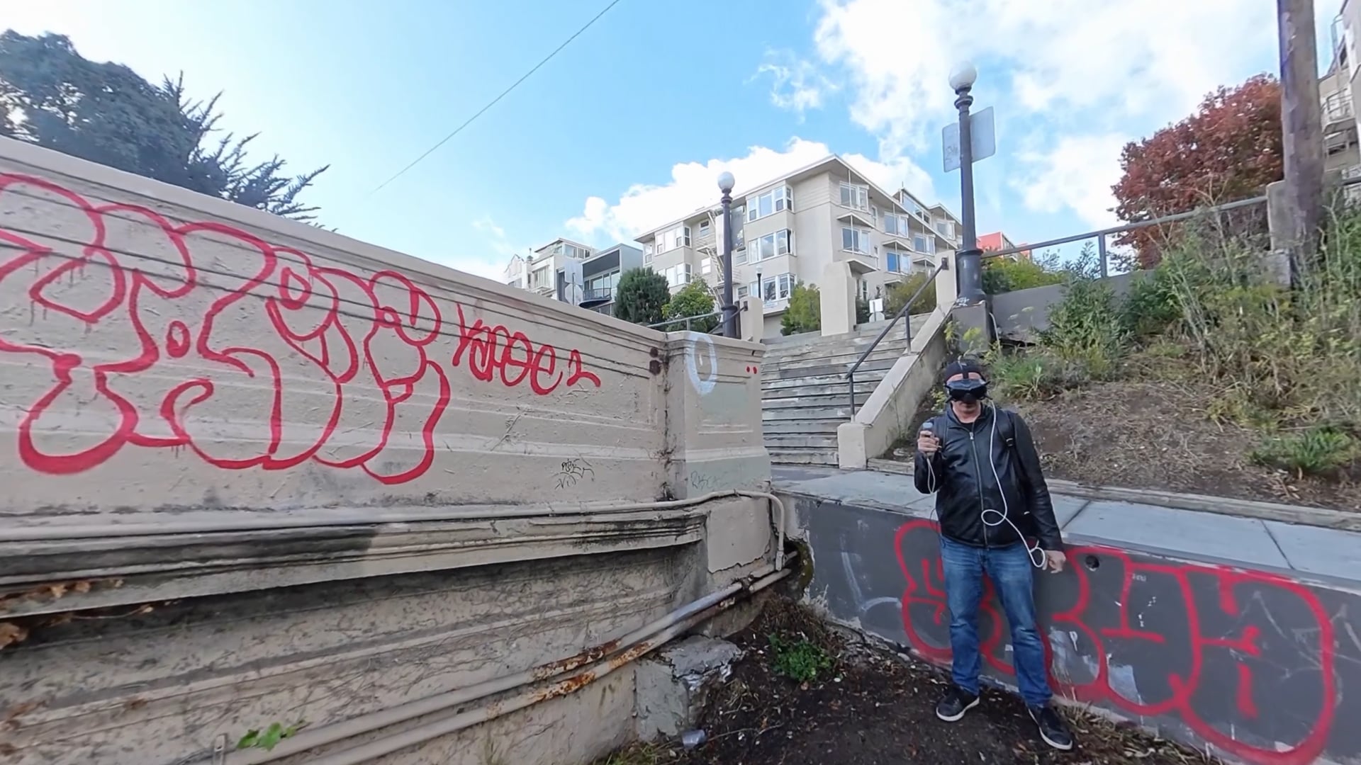360 aerial video preview for immersive virtual property tours