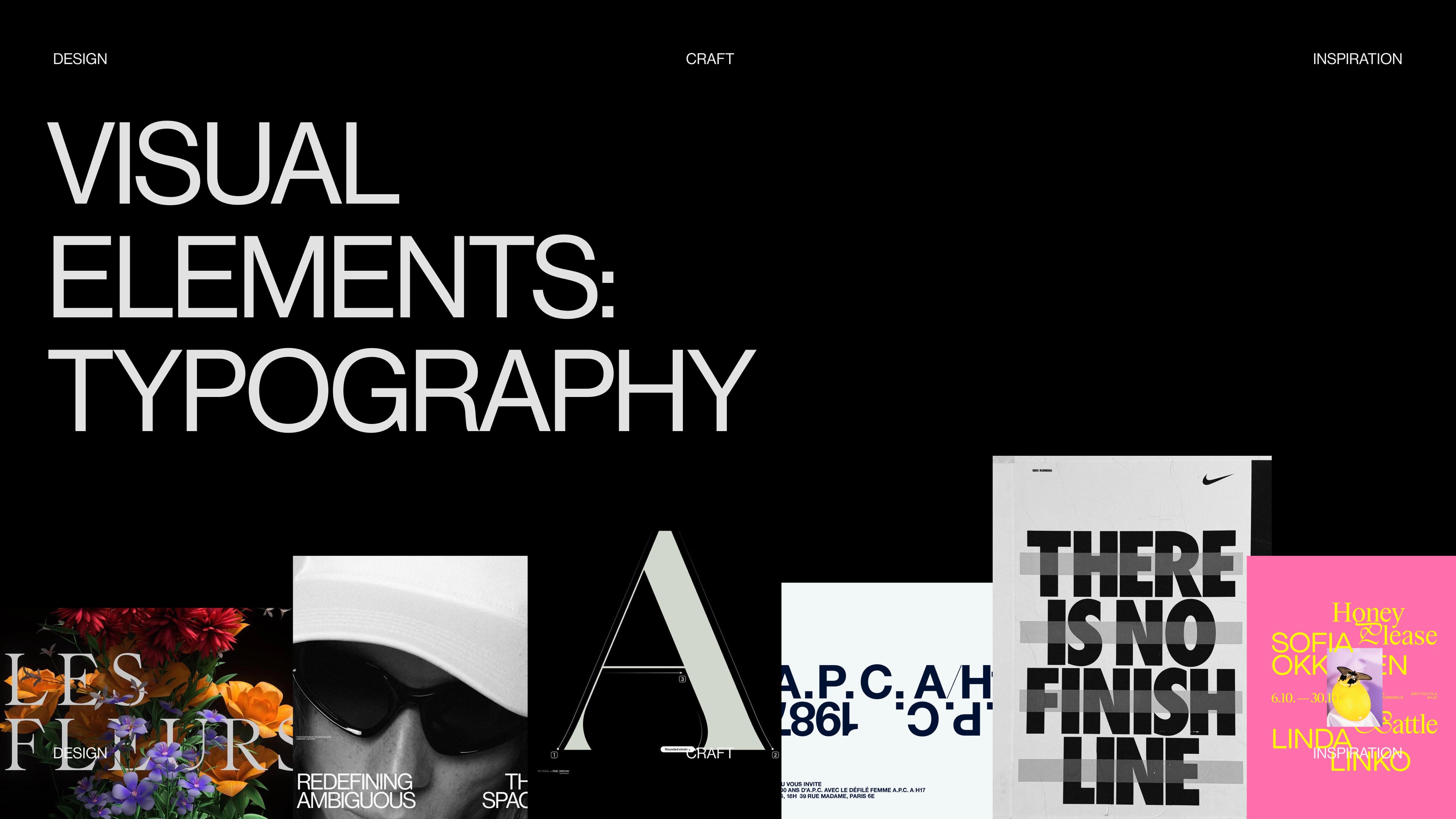 E03 - Visual Elements: Typography