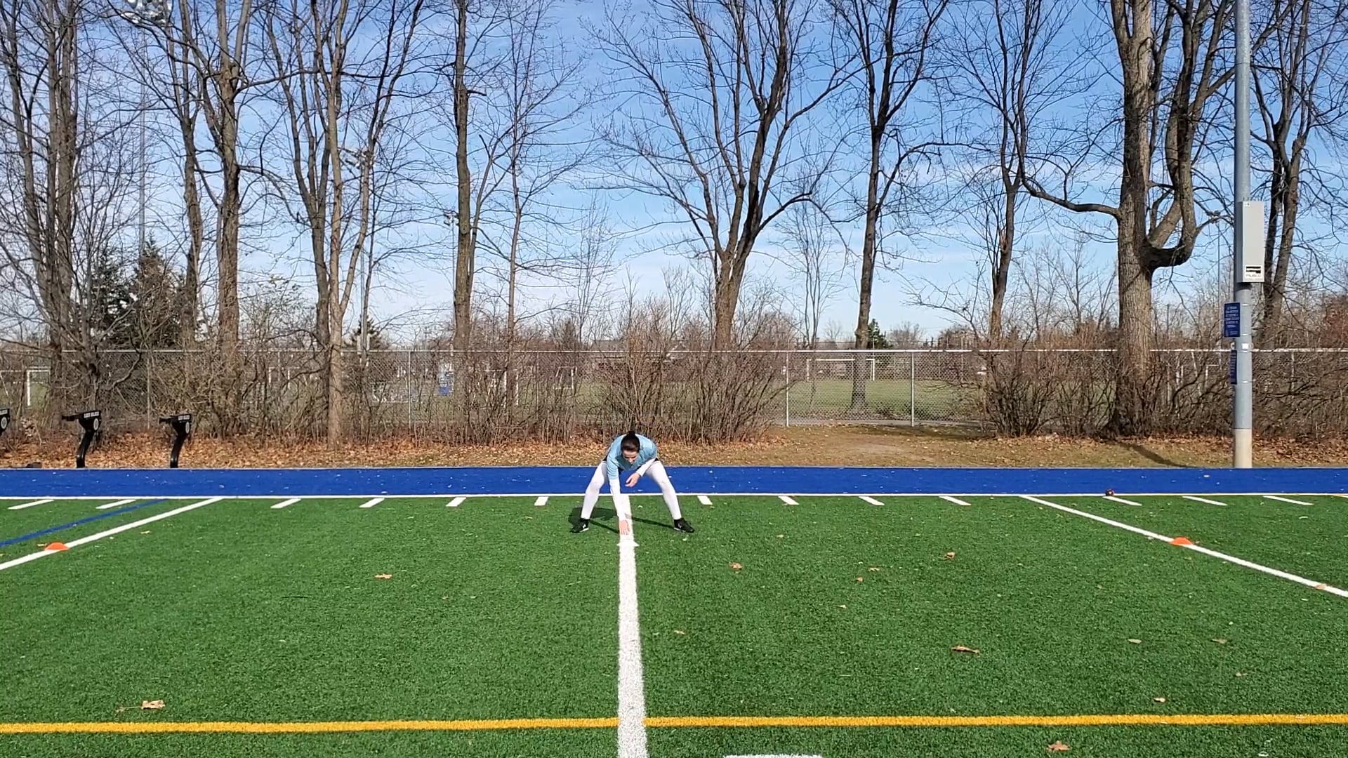 Watch marielle paradis's 5-10-5 Agility: 5.18 seconds