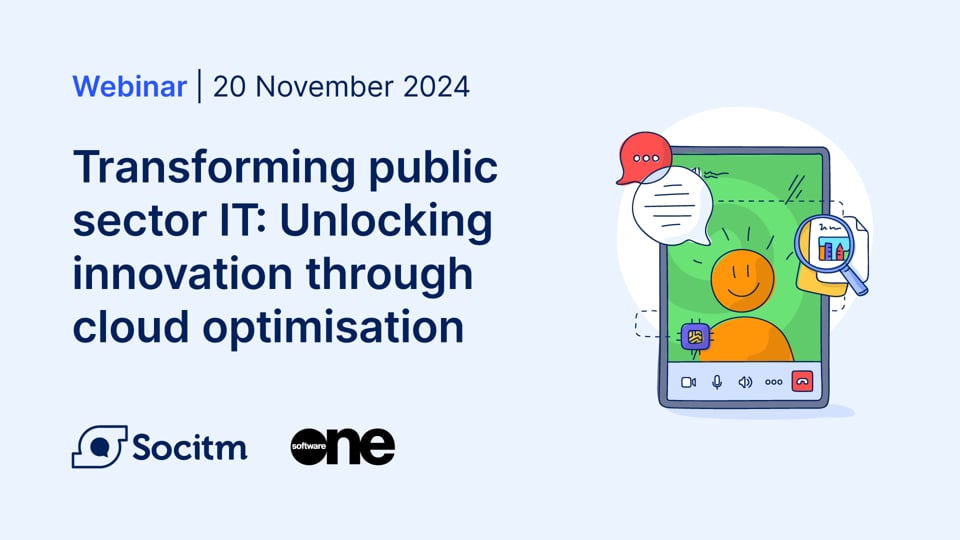 Transforming public sector IT: Unlocking innovation through cloud optimisation - 20th November 2024