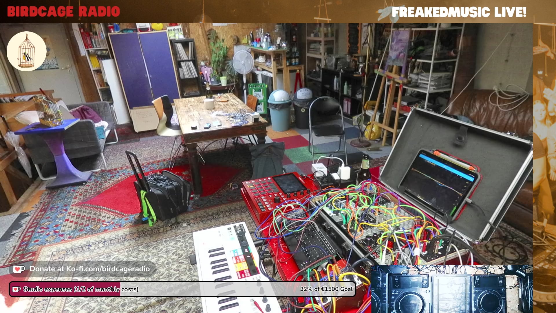 Freakedmusic Live! @birdcage radio, june '24