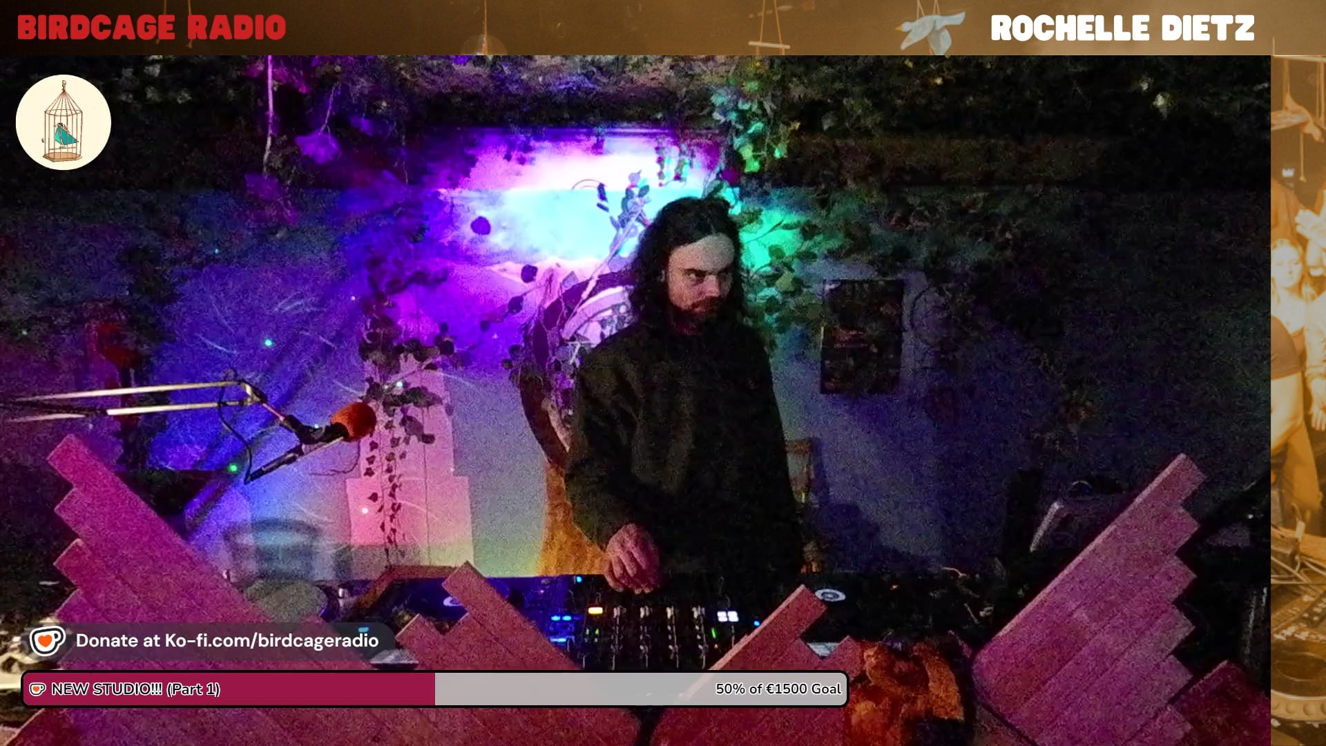 Freakedmusic Live! @birdcageradio, studio party