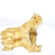 OX & DONKEY Murano Glass Handmade Amber Gold Sculptures video