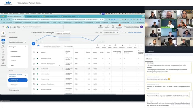 Fake Conversions herausfiltern, Googles Empfehlung zu Portfolio-Strategien, Google Ads Fragen & Kannibalisierung von CSS Partnern mit Malte vom 21.11.24