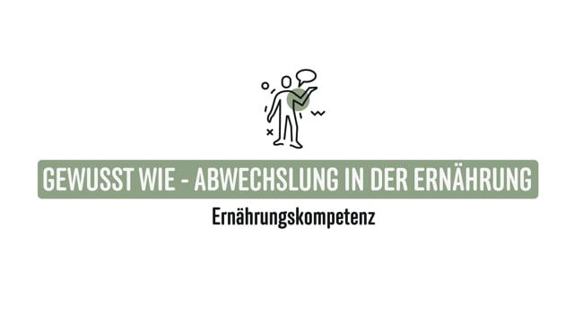 Vielfalt auf dem Teller für mehr Gesundheit!