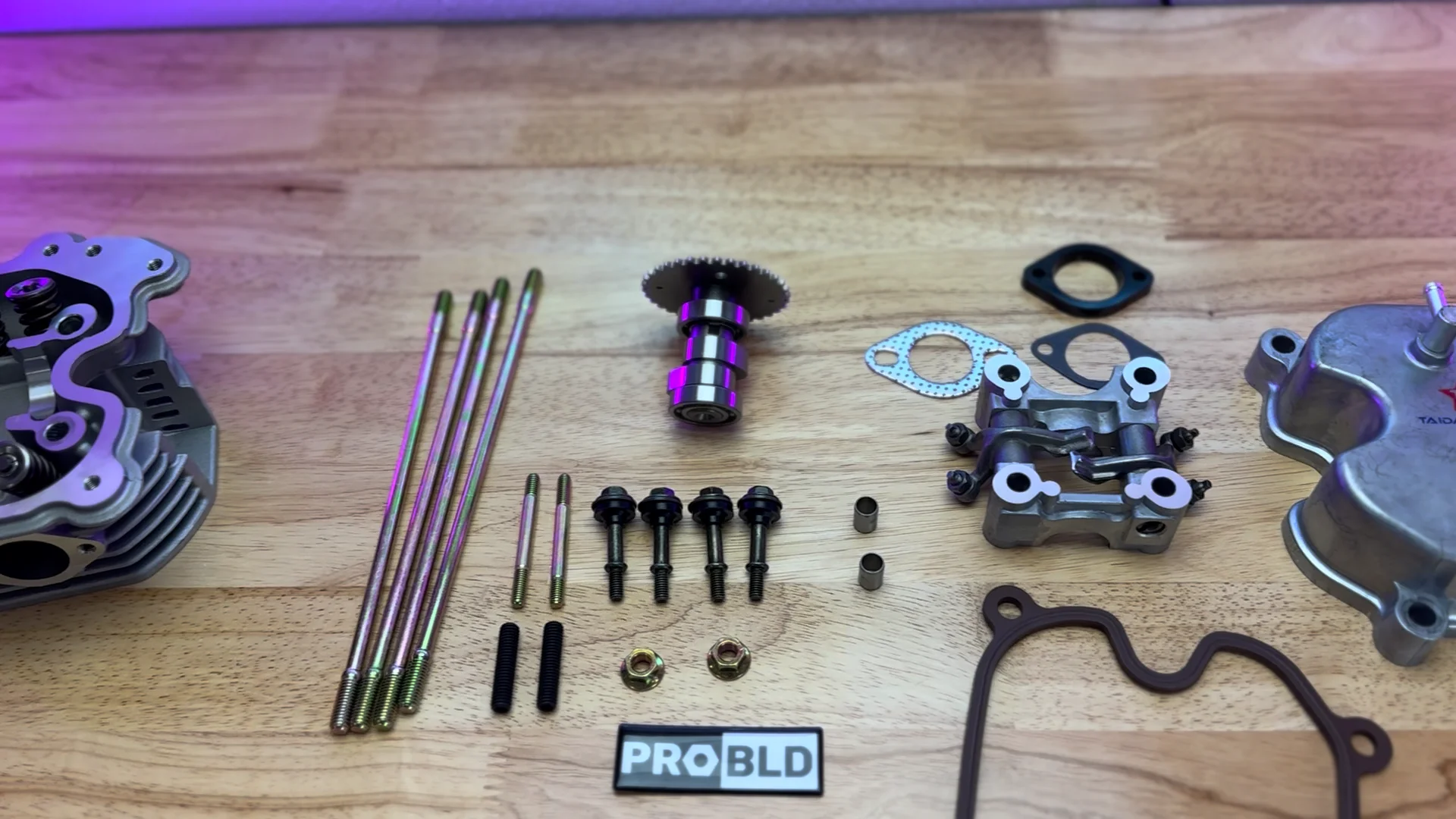GY6 4 Valve Performance Cylinder Head – Rolling Wrench