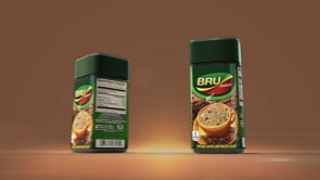 BRU coffe - pack visualization