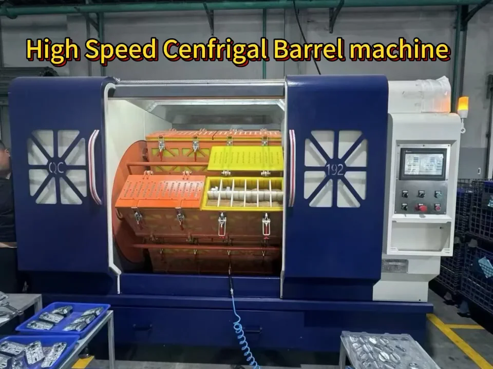 Big High Speed Centrifugal Barrel Finishing Machine