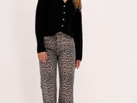 Black knitted cardigan with small buttons | My Jewellery