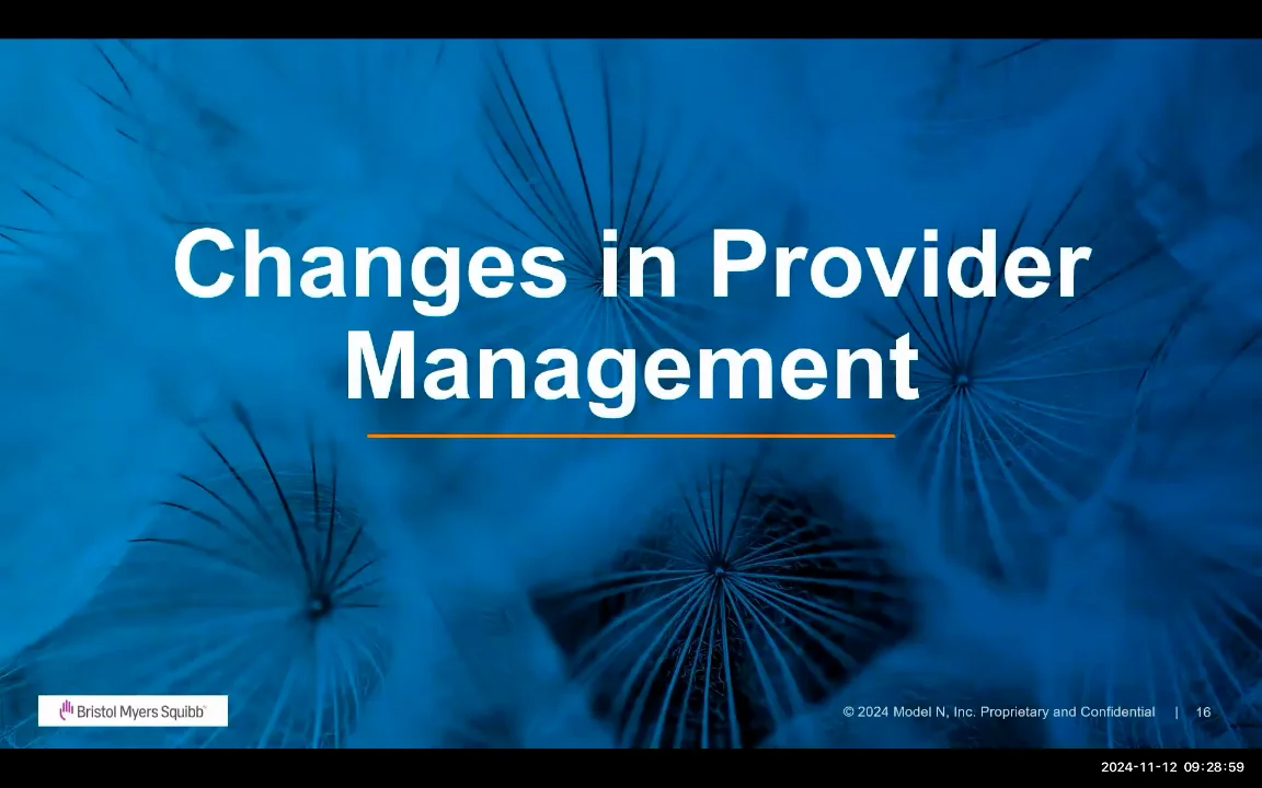 03. Provider Mangement Changes (24 mins)