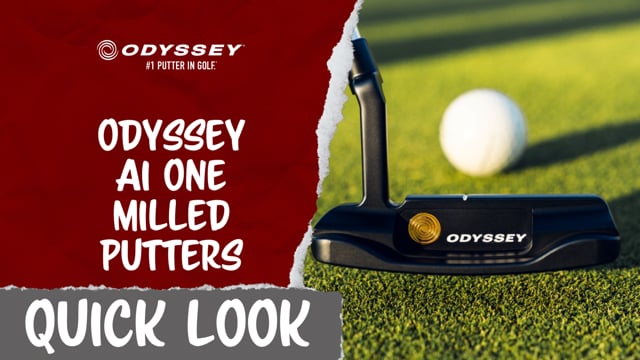 Odyssey Ai-One Milled Putters