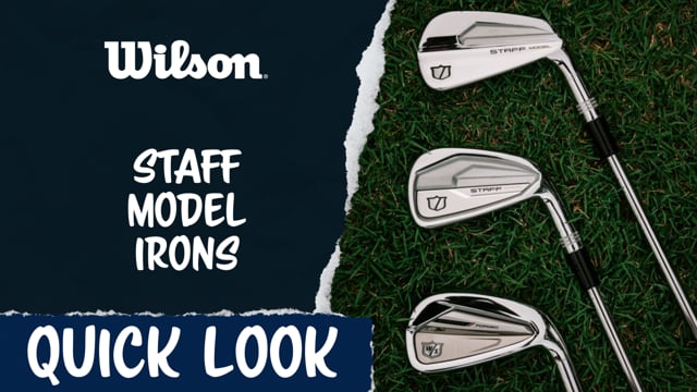 Wilson Staff Model Blade Irons