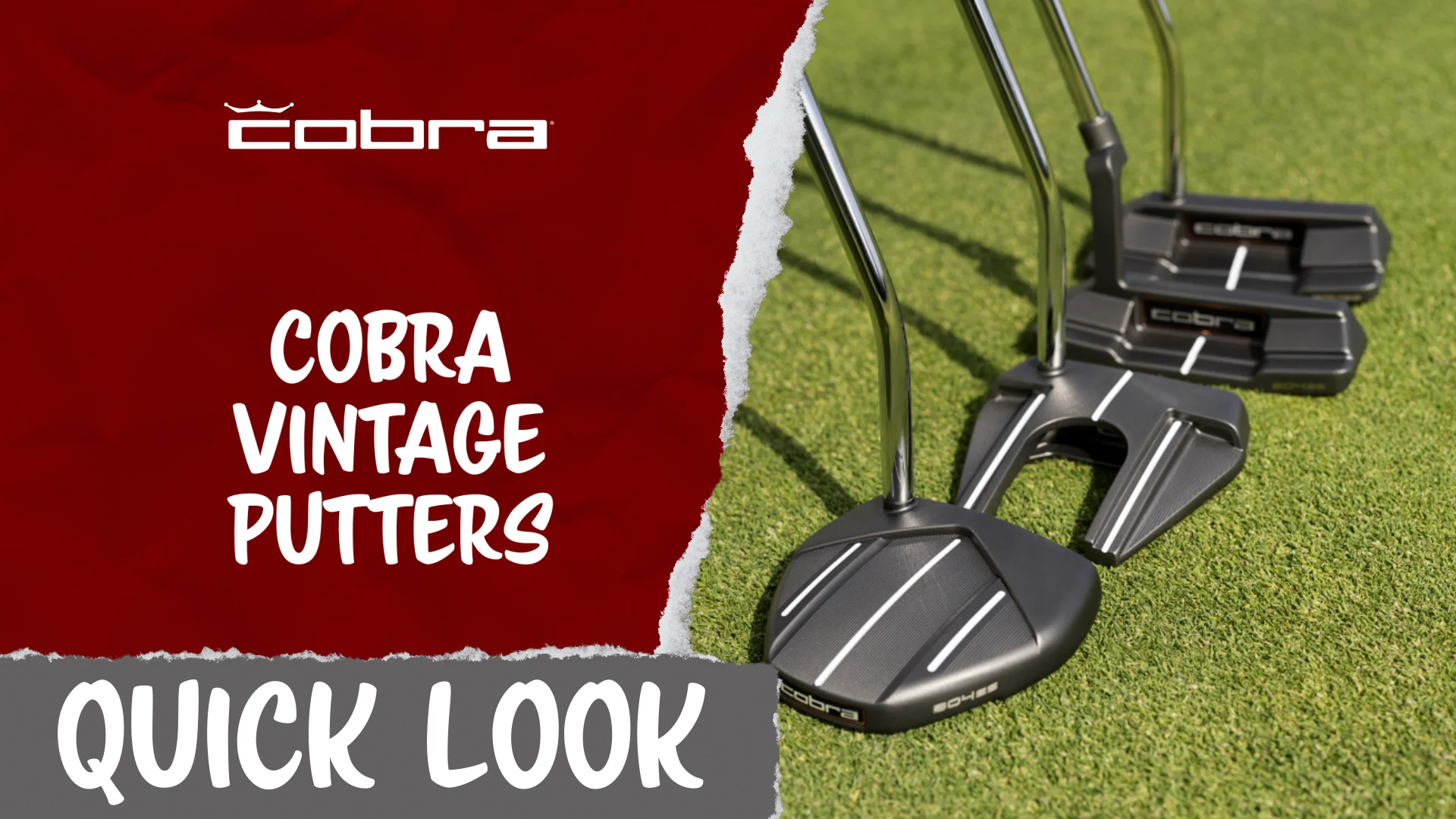 Cobra Vintage WideSport SB 2.0 Golf Putter | Foremost Golf