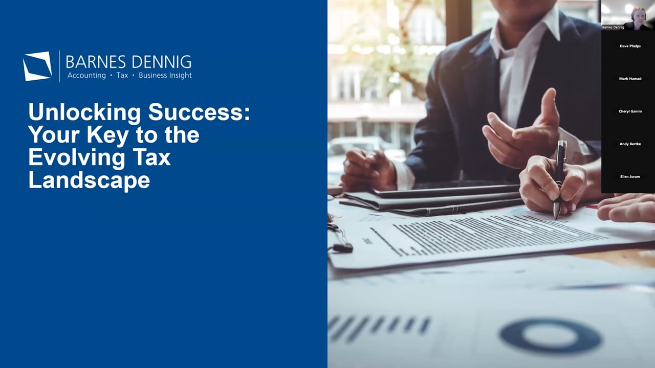 11.19.2024 - Annual Tax Event