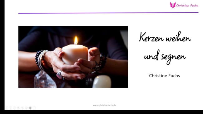 Video Kerzen weihen