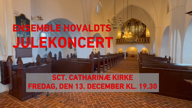 Julekoncert med Ensemble Hovaldt