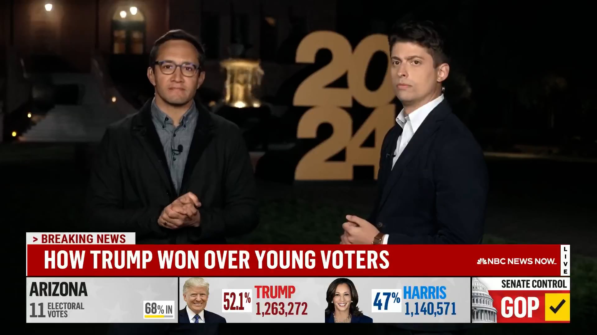 NBC News Now Election Special: How Trump Won Young Voters -- 11-25-24