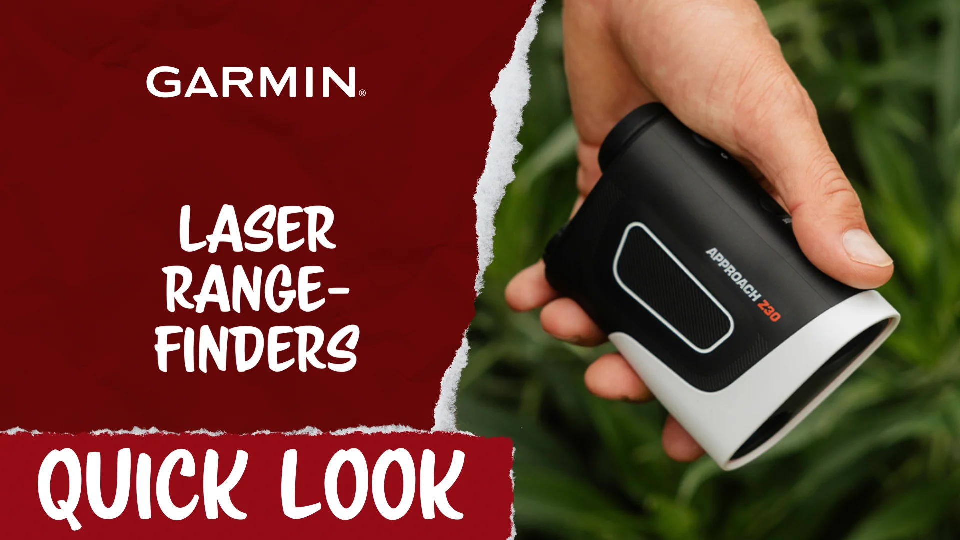 Quick Look Garmin Z30 and Z82 Laser Rangefinders