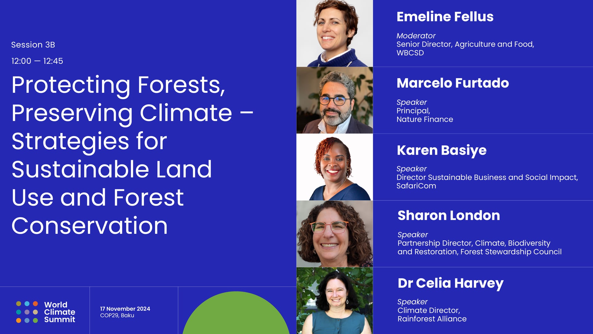 Protecting Forests, Preserving Climate - Strategies for Sustainable Land Use and Forest Conservation