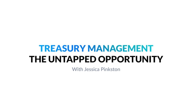 Treasury Management with Jessica Pinkston