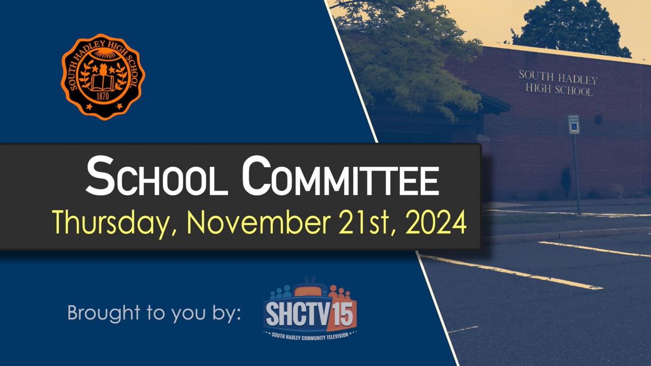 School Committee: 11/21/2024