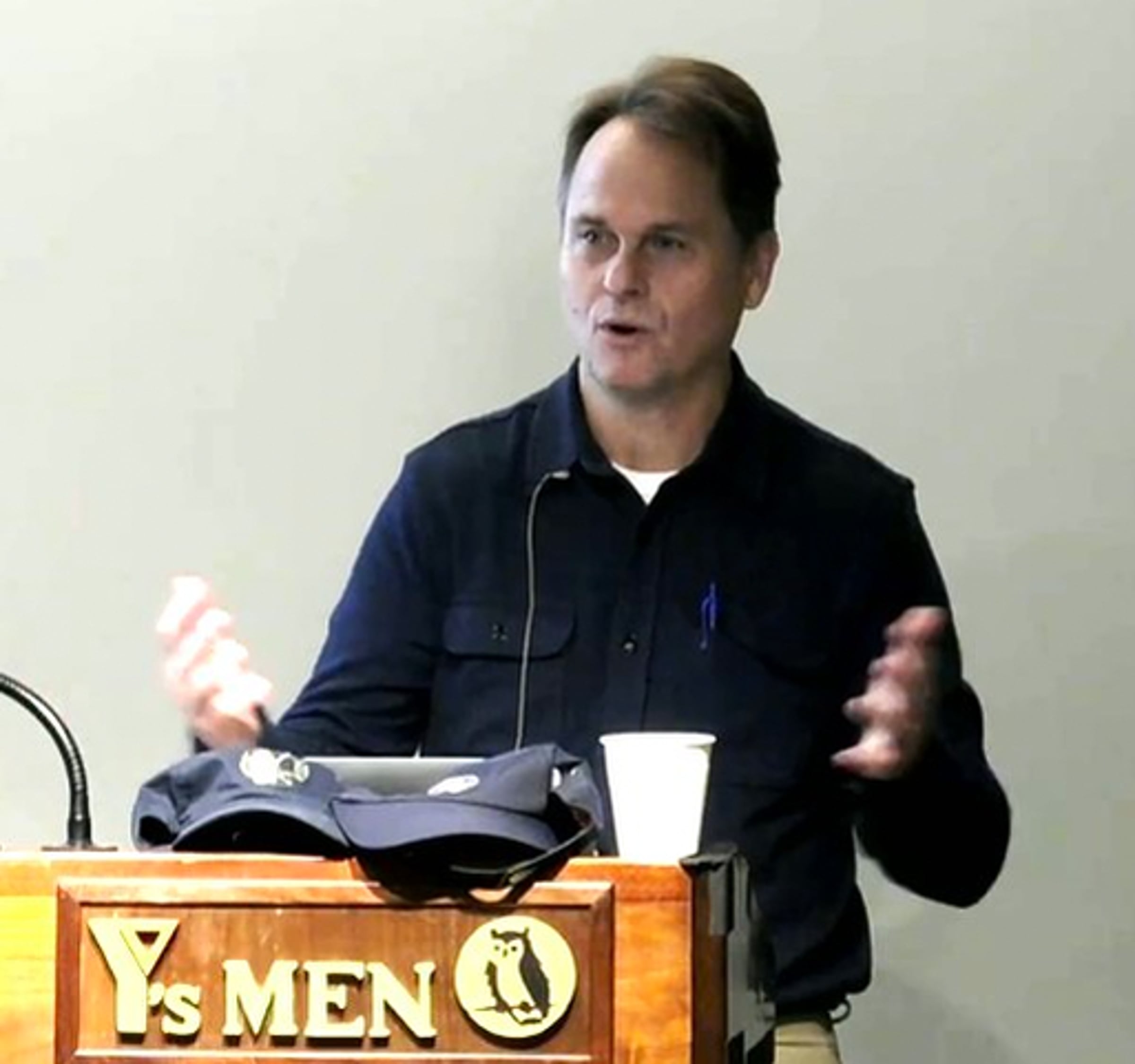 David Brant Speaks to the Y's Men About the Aspetuck Land Trust ...
