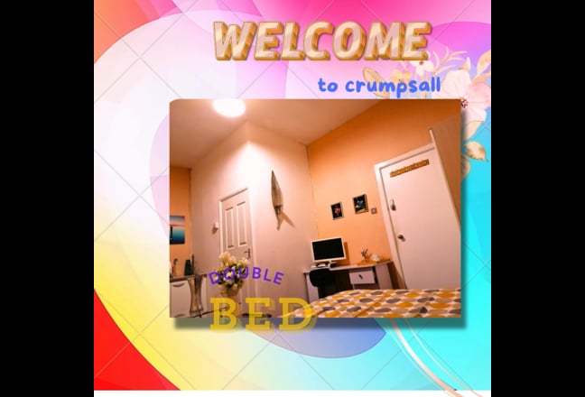 👉Cosy Studio Flat at Crumpsal Near N M Hospital❤️ Main Photo