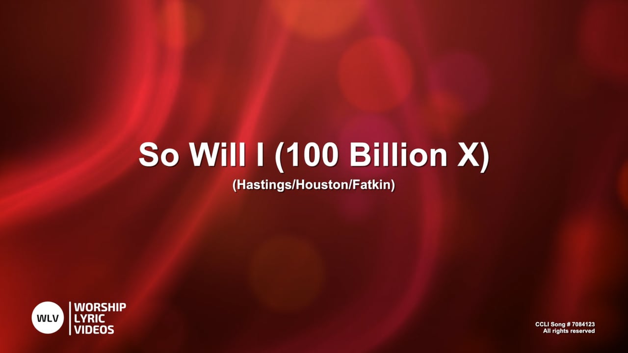 SoWillI(100BillionX)-MB-WithVocals