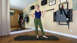 Intermediate Pilates Mat Class - Footwork Intro