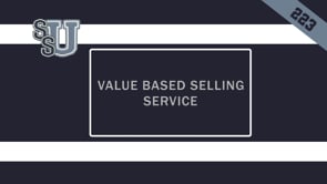 223 Value Based Selling - Service